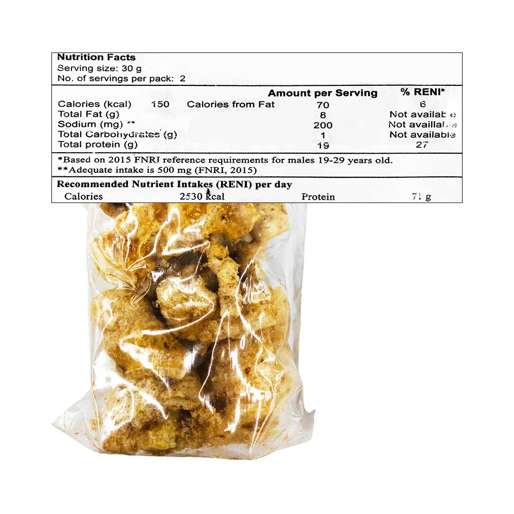 Elmar's Beef Chicharon Hot 50g - Image 2