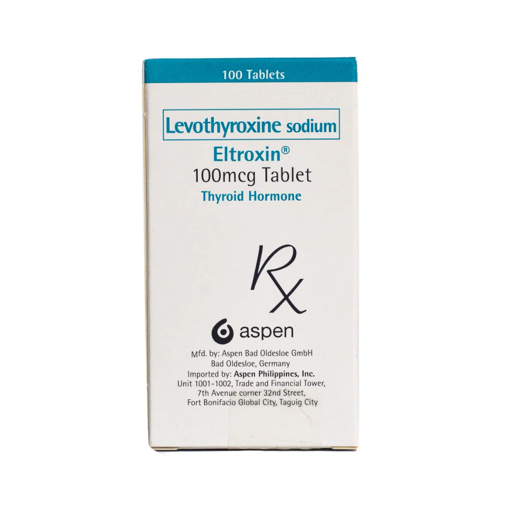 Eltroxin Levothyroxine Sodium 100mcg Tablet By 1's - Image 2