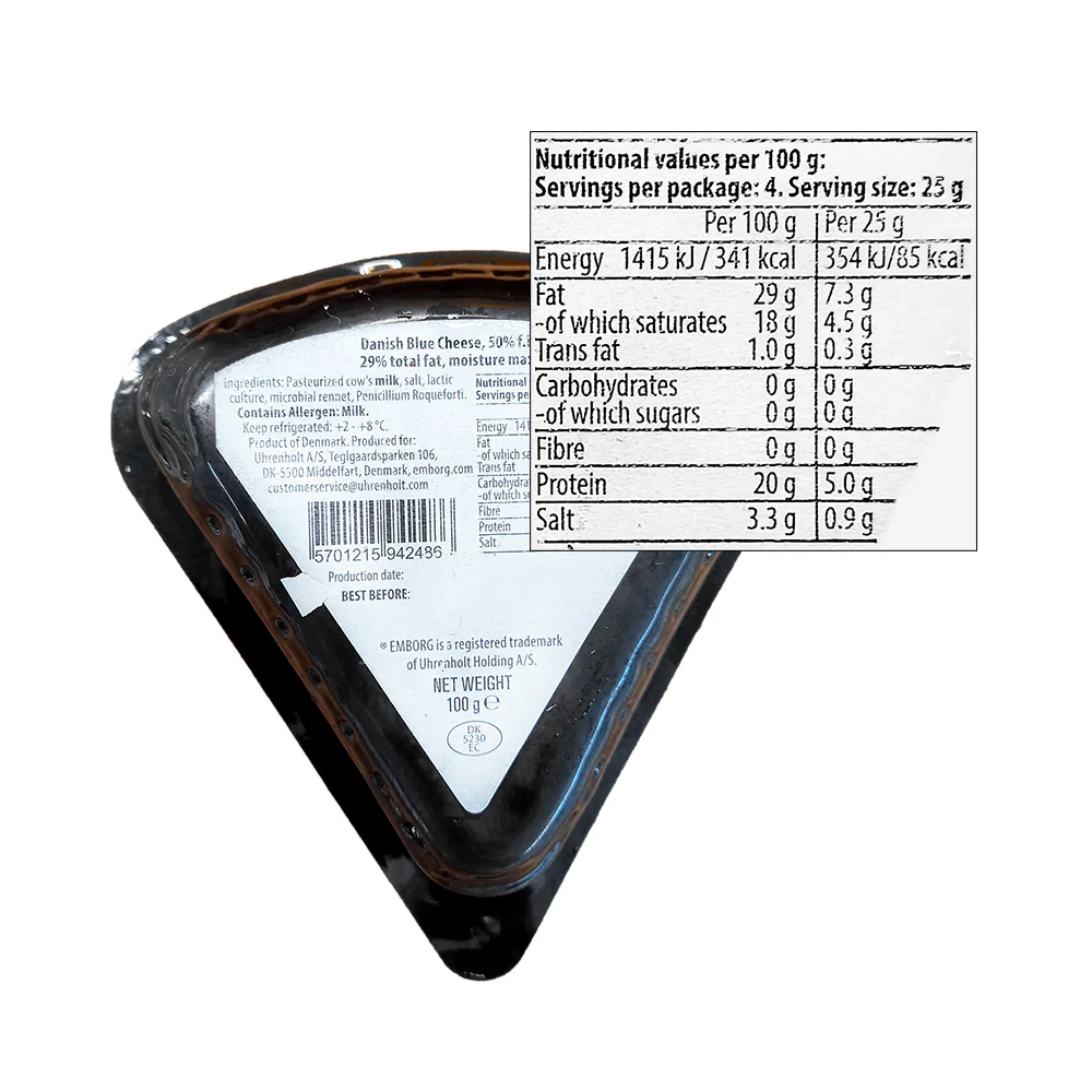 Emborg Danish Cheese Danablu 100g - Image 2