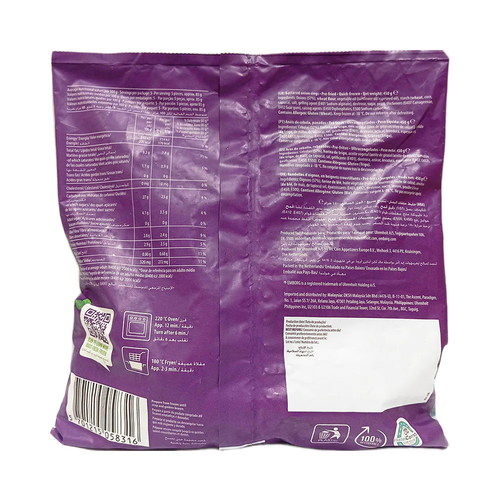 Emborg Onion Rings 450g - Image 2