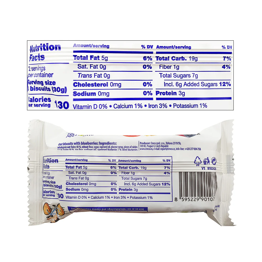 Emco Musli Oat Biscuit Blueberry - Image 2