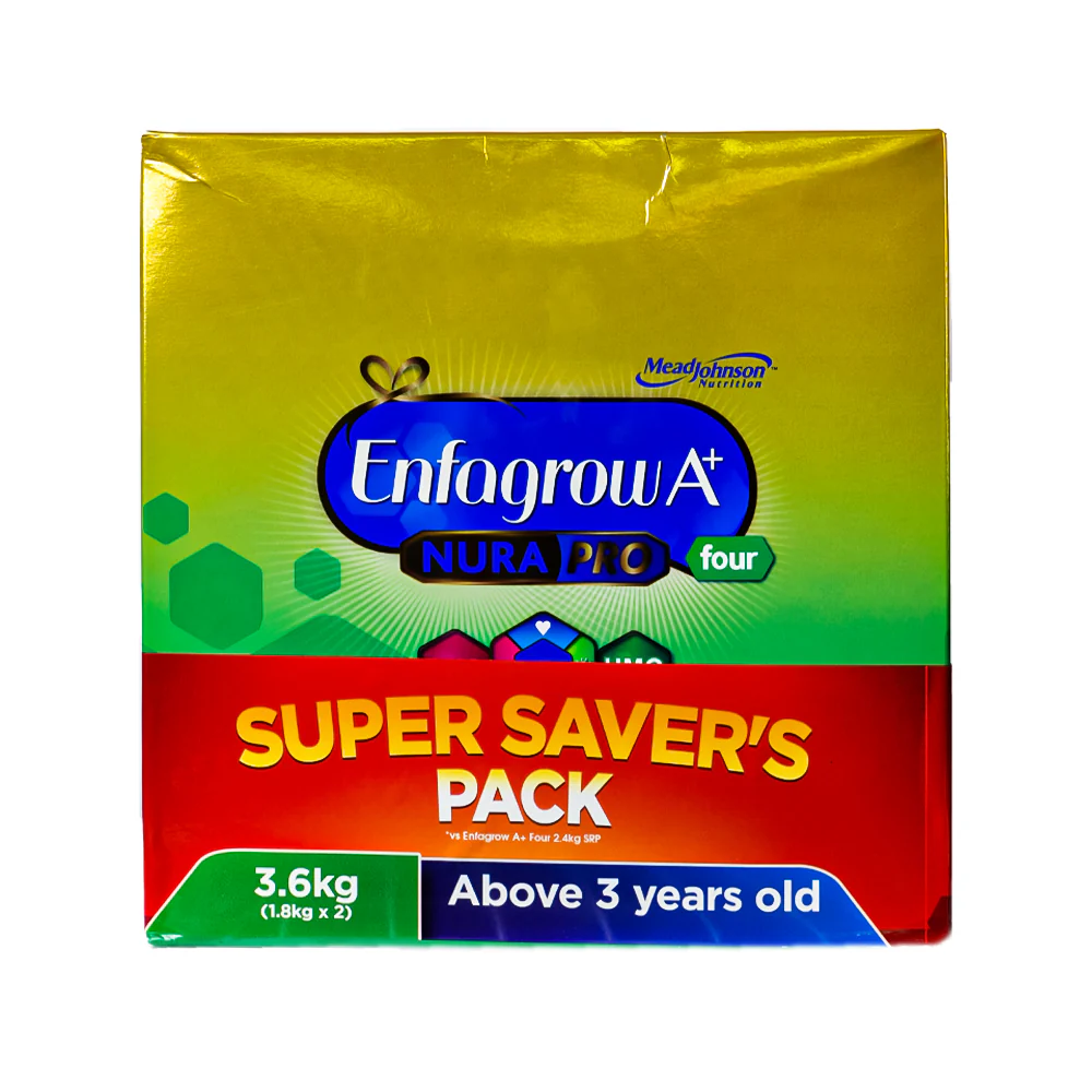 Enfagrow A+ Four Powdered Milk Drink 1.8kg x 2's