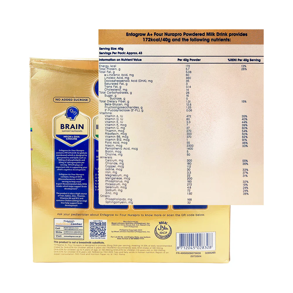 Enfagrow A+ Four Powdered Milk Drink 1.8Kg - Image 2