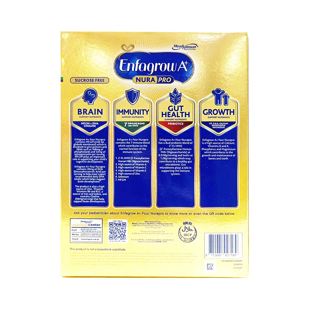 Enfagrow A+ Four Nurapro Milk Drink 350g - Image 2