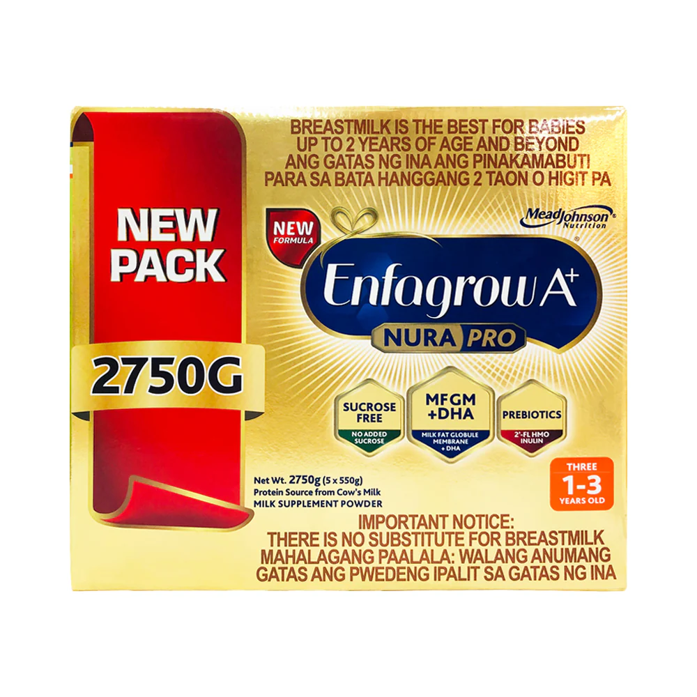 Enfagrow A+ Three Nura Pro Box 2.75kg