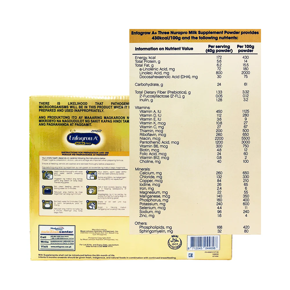 Enfagrow A+ Three Nura Pro Box 2.75kg - Image 2