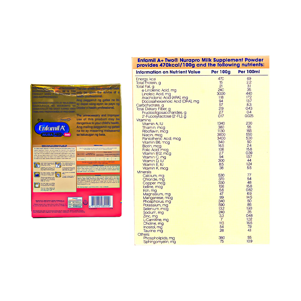Enfamil A+ Two Milk Supplement 6-12 Months 1150g - Image 3