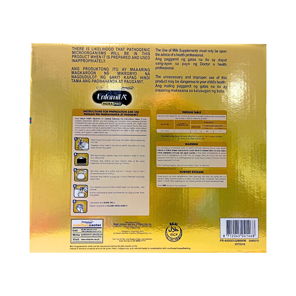 Enfamil A+ Two NuraPro Milk Supplement 6-12 Months 2.3kg - Image 2
