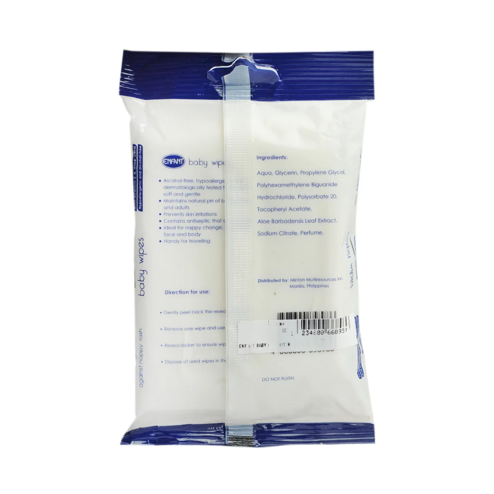 Enfant Baby Wipes 20's - Image 2