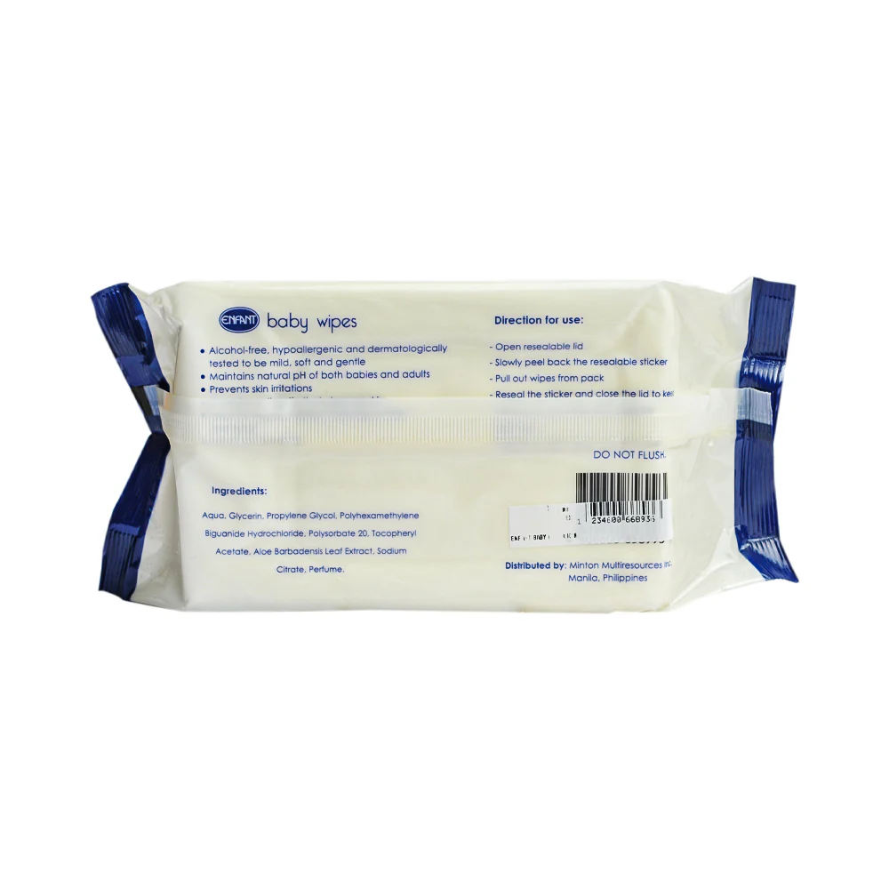 Enfant Baby Wipes 80 Sheets - Image 2