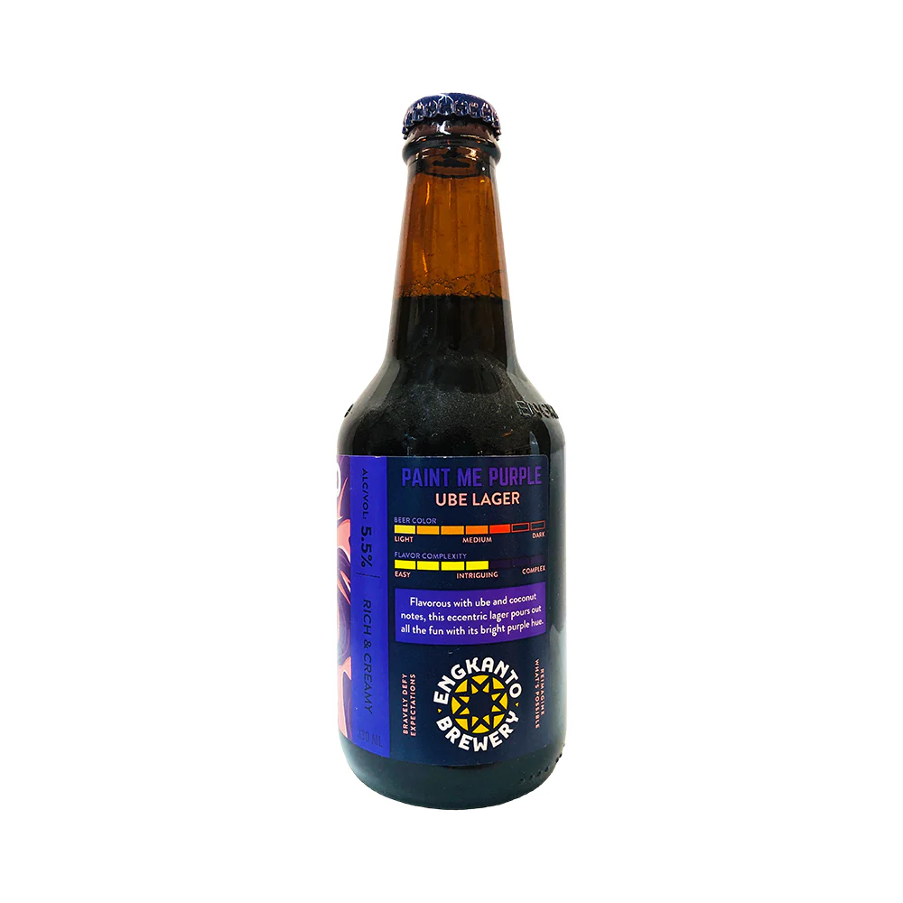 Engkanto Ube Lager Beer 330ml - Image 3