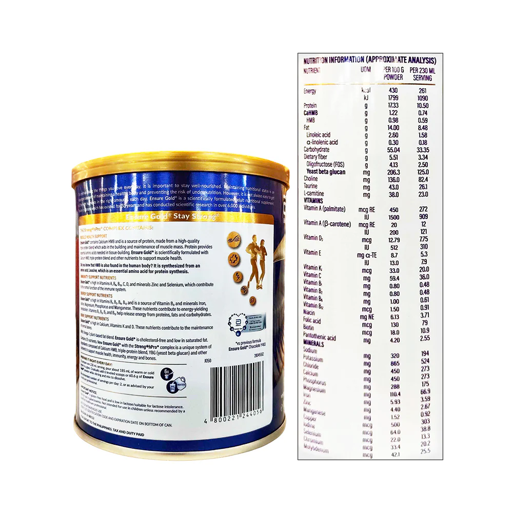 Ensure Gold Chocolate 380g - Image 2