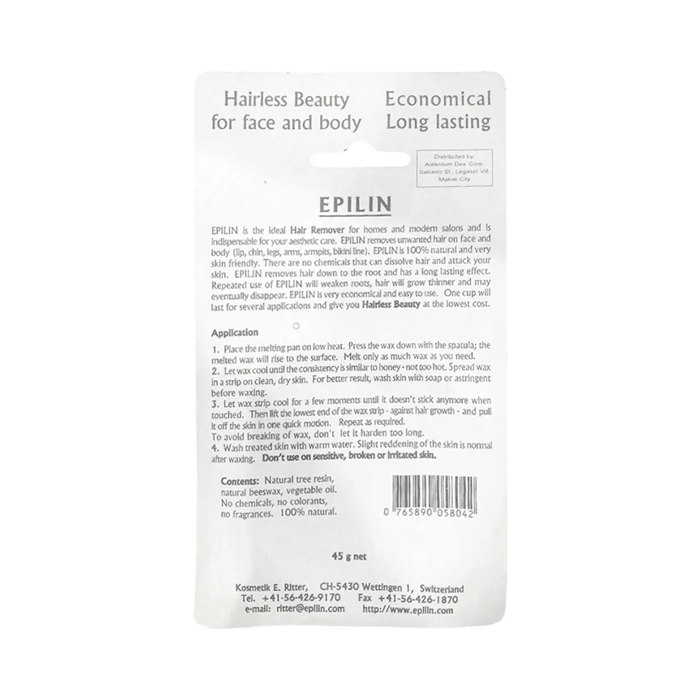 Epilin Hair Remover Wax 45g - Image 3
