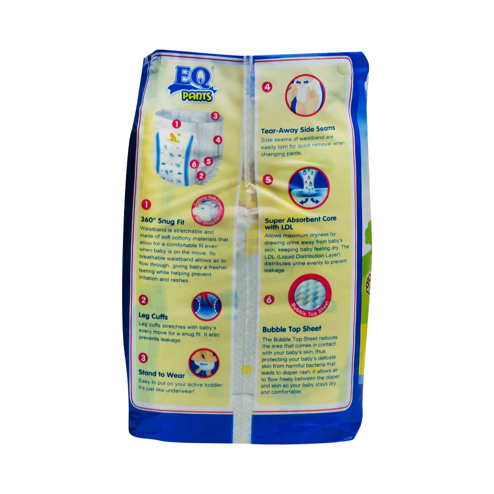 EQ Pants Diaper Big Pack Large 24's - Image 2