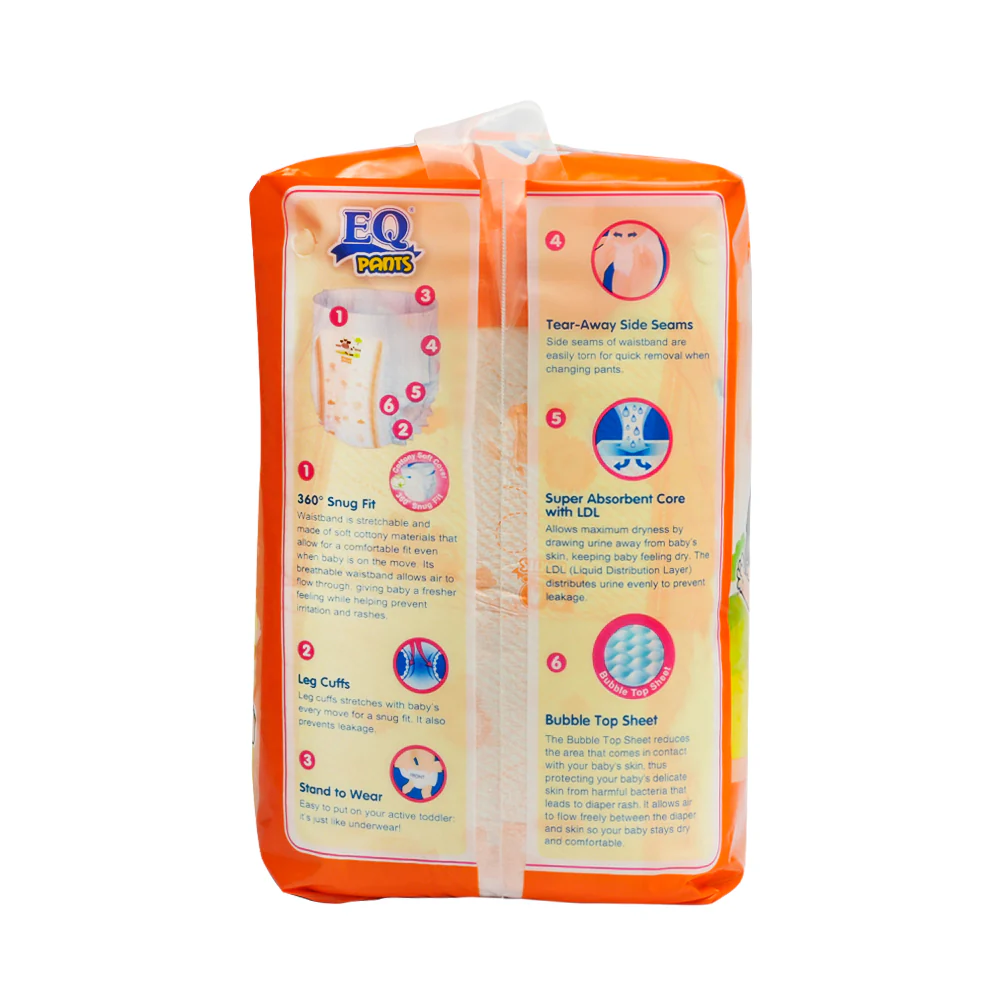EQ Pants Diaper Big Pack XL 24's - Image 2