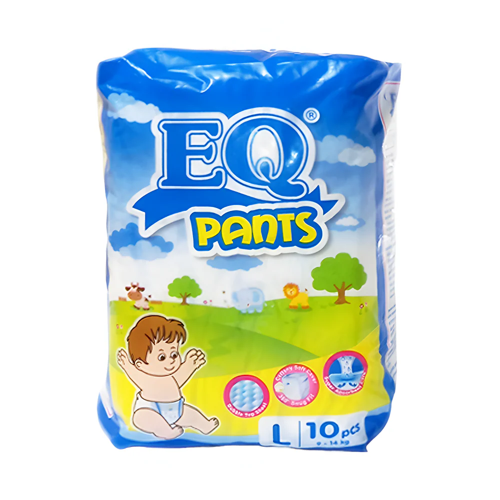 EQ Pants Diaper Budget Pack Large 10's - Image 2
