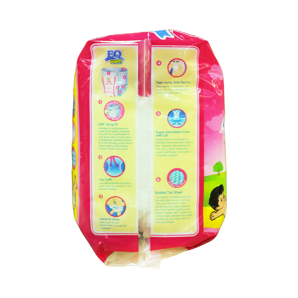 EQ Pants Diaper Budget Pack Small 10's - Image 2