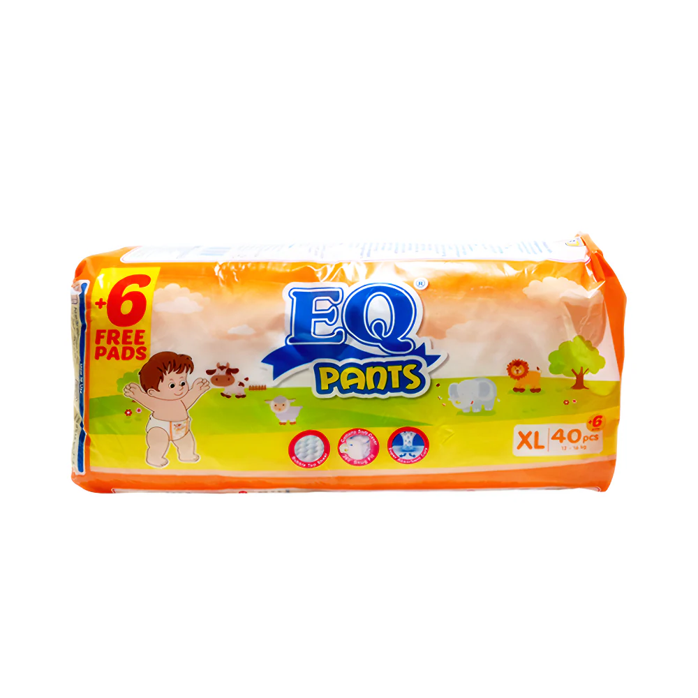 EQ Pants Diaper Jumbo Pack XL 40's + 6 - Image 2