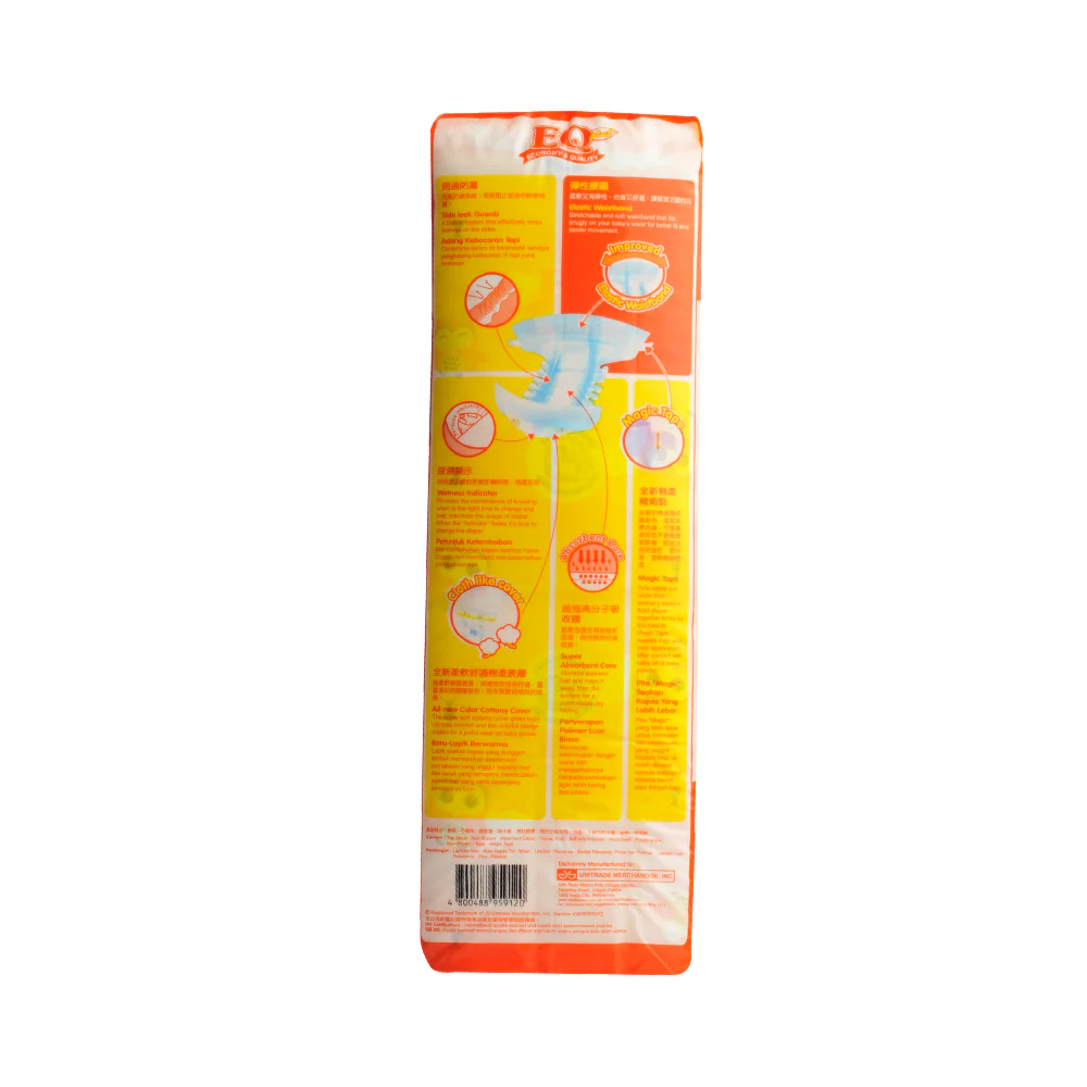 EQ Plus Baby Diaper Big Pack XL 24's + 2 Pads - Image 2