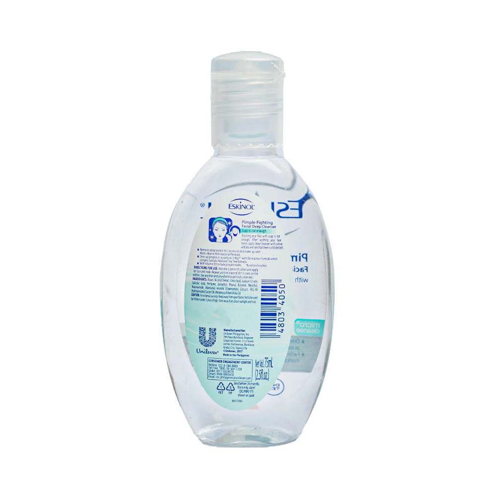 Eskinol Advanced Pimple Fighting Facial Cleanser Dermaclear 75ml - Image 2