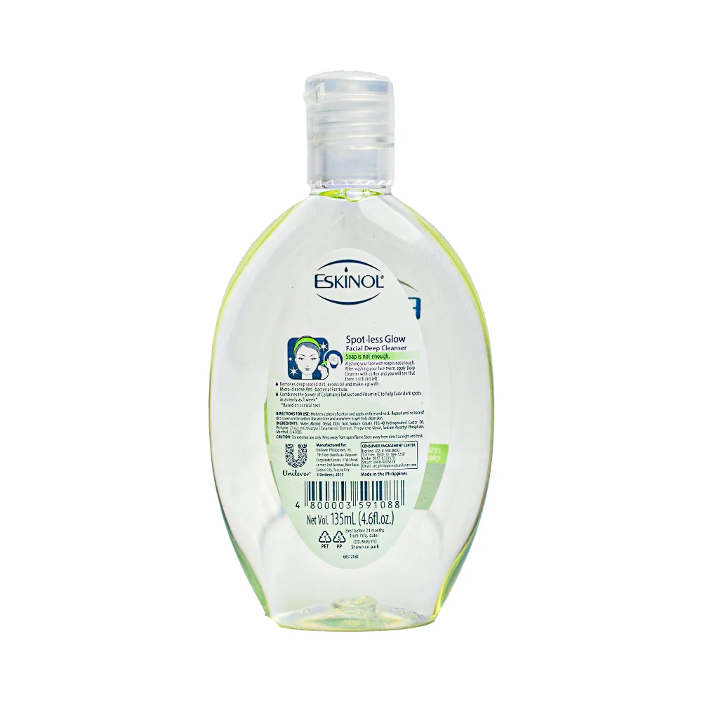 Eskinol Naturals Facial Cleanser Spotless Glow 135ml - Image 2