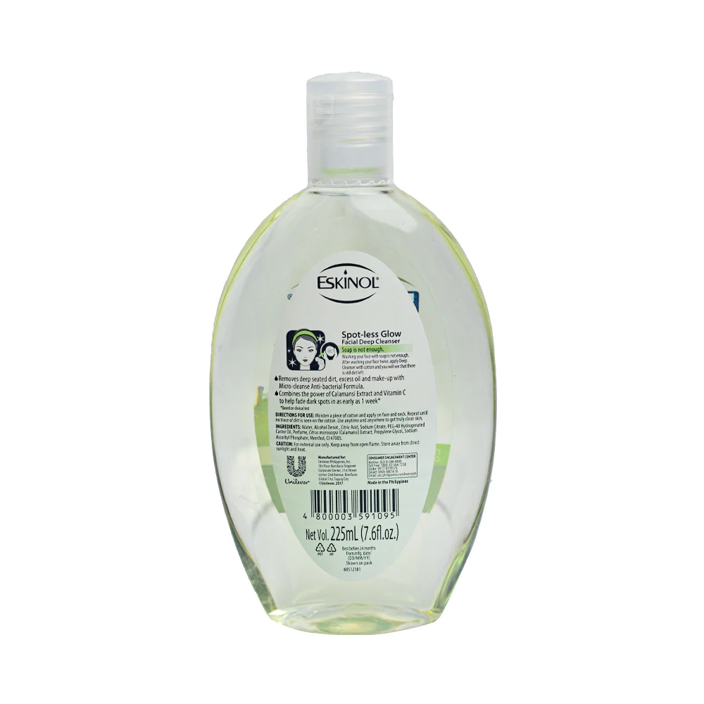 Eskinol Naturals Facial Cleanser Spotless Glow 225ml - Image 2