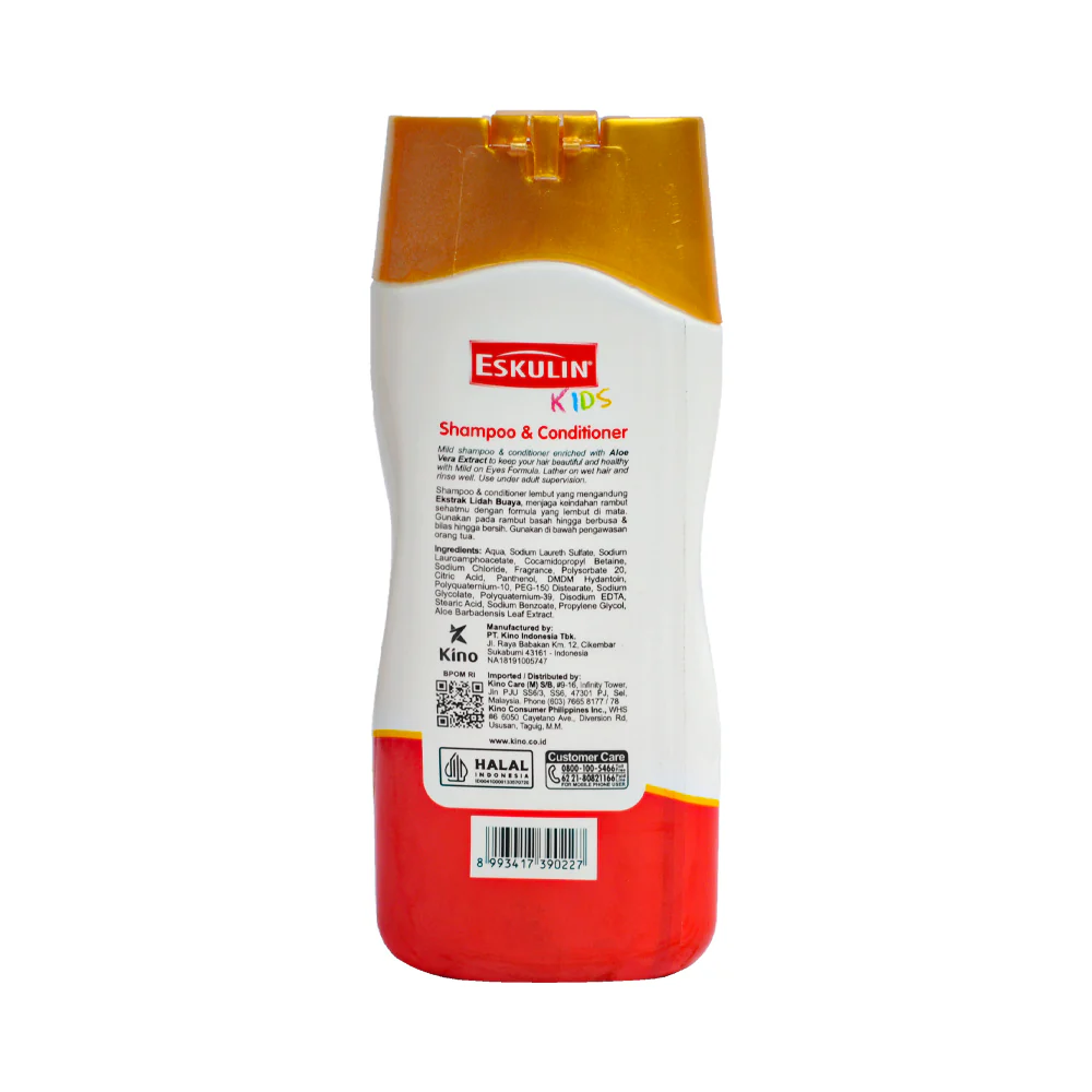 Eskulin Kids Shampoo And Conditioner Donald 200ml - Image 2