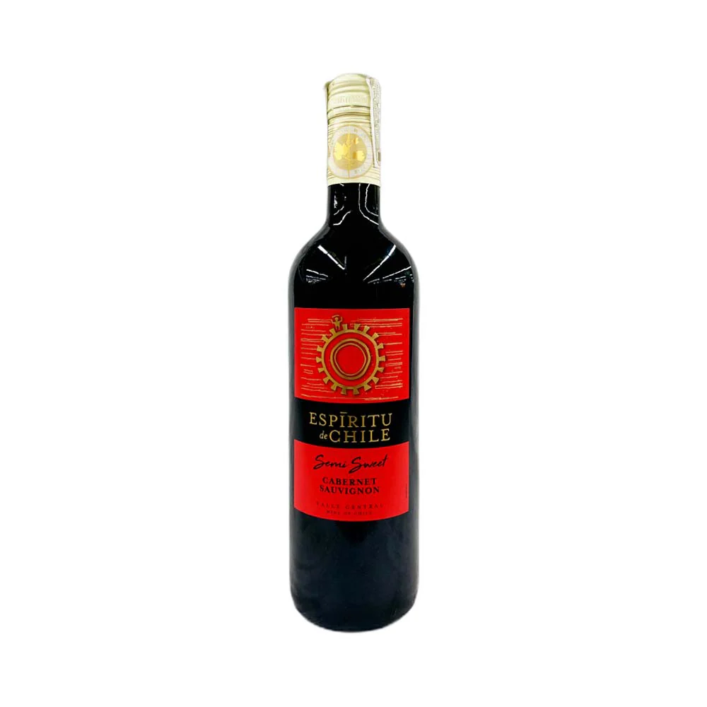 Espiritu de Chile Semi Sweet Cabernet Sauvignon Red Wine 750ml - Image 2