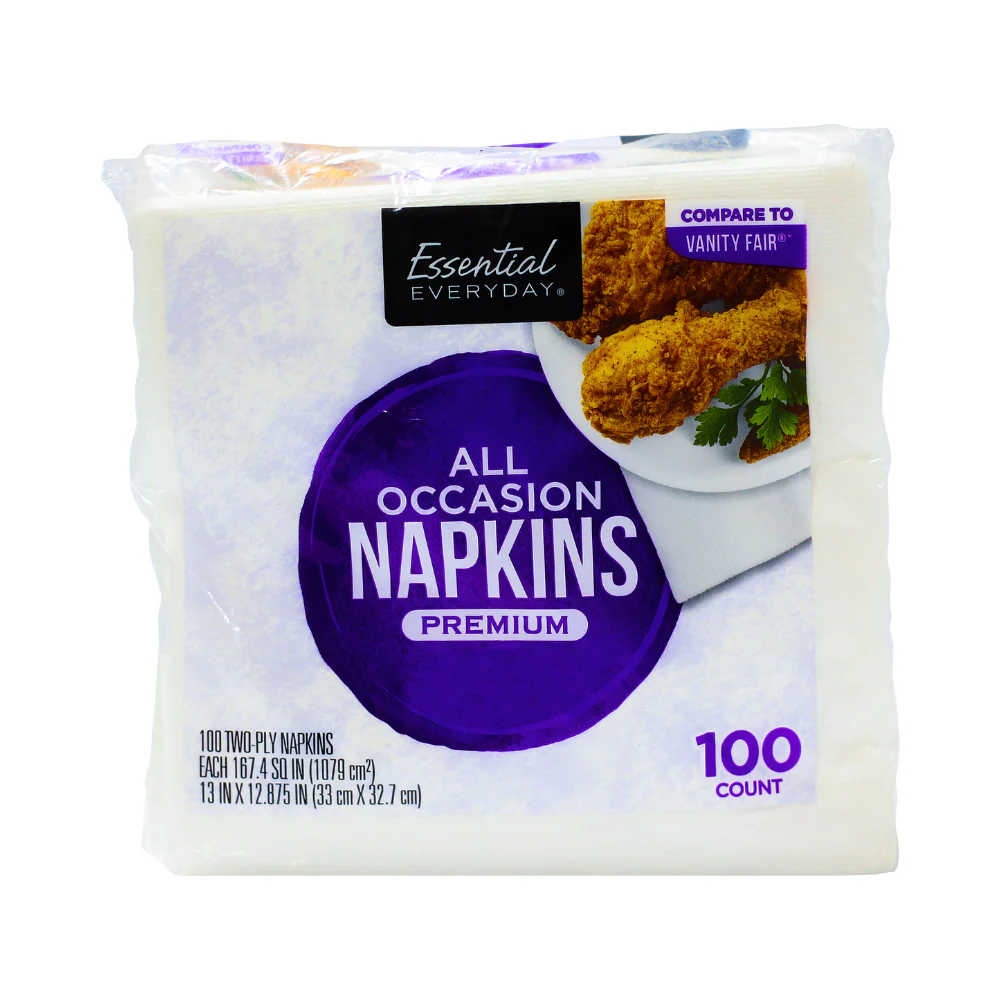 Essential Everyday All Occasion Napkins Premium 100's - Image 2