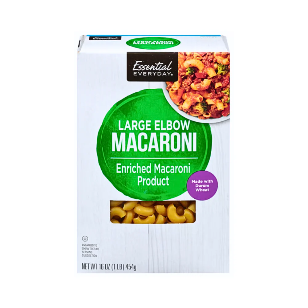 Essential Everyday Large Elbow Macaroni 454g - Image 2