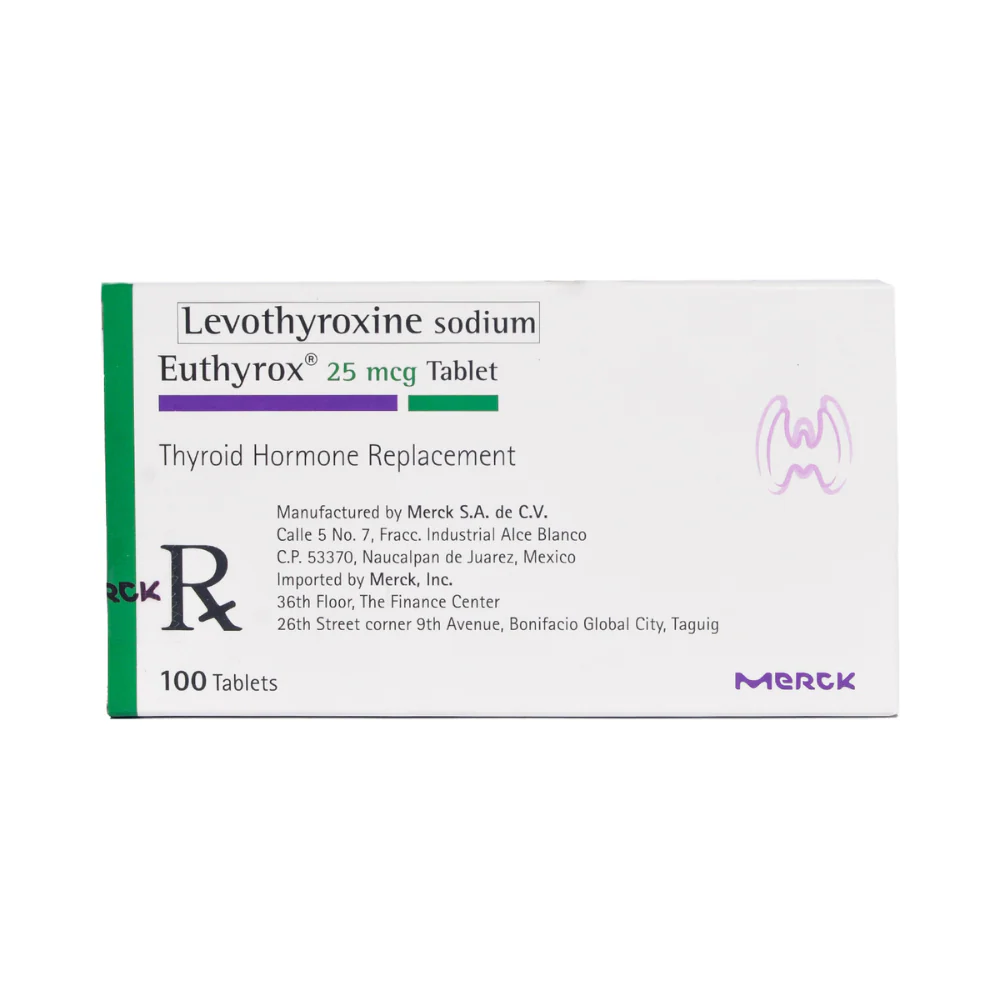 Euthyrox Levothyroxine Sodium 25mcg Tablet By 1's - Image 2