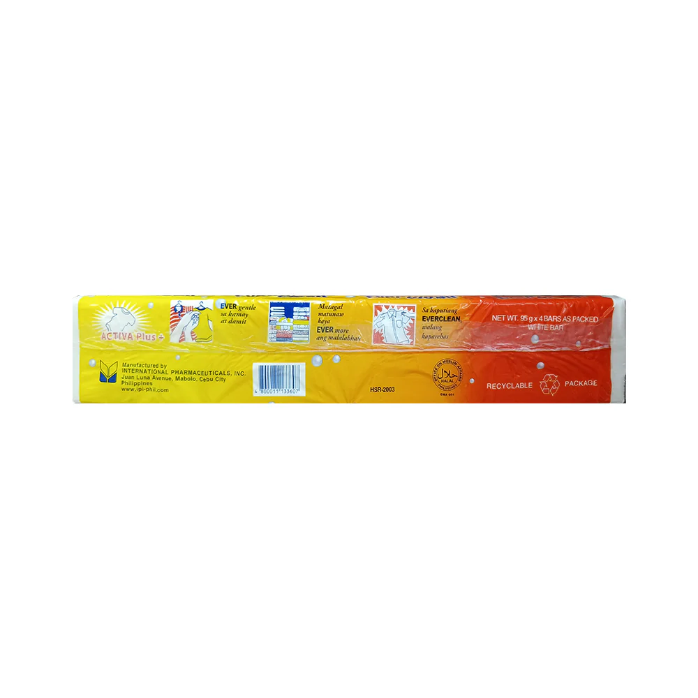 Everclean Bar White 95g x 4's - Image 2