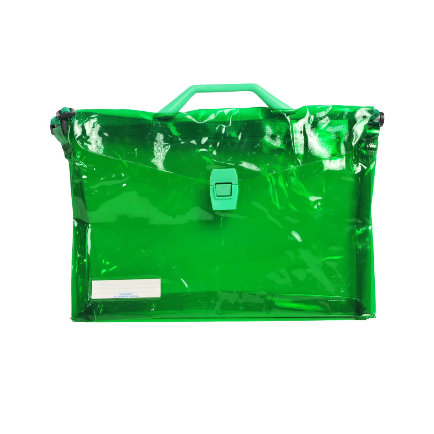 Expanding Colored Envelope With Handle And Strap Long