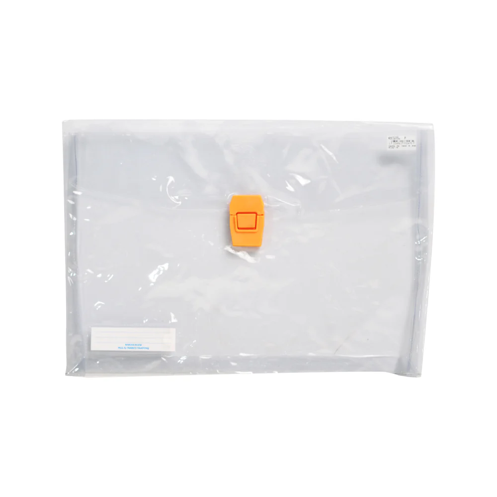 Expanding Plastic Envelope No Handle #6 Clear Long