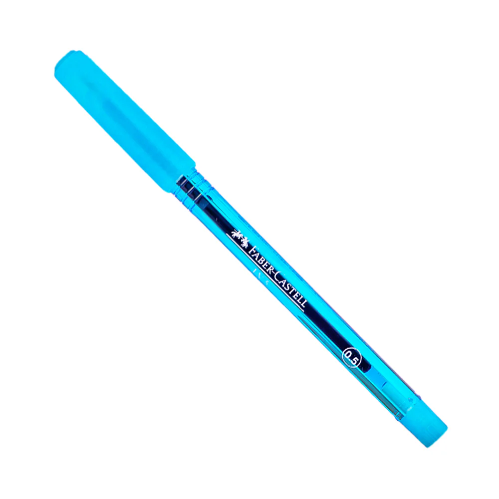 Faber Castell Colored Barrel Ballpen LV5 Black 0.5 - Image 2