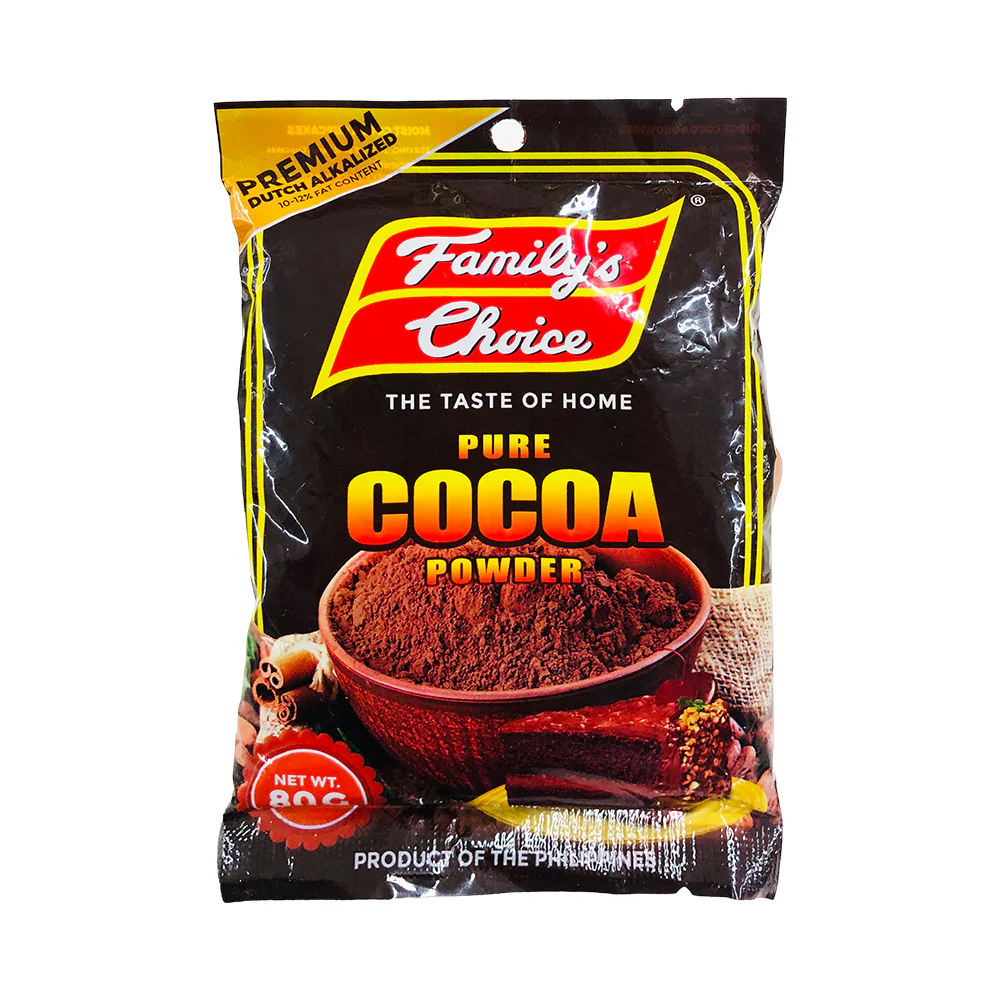 Family's Choice Pure Cocoa Powder 80g