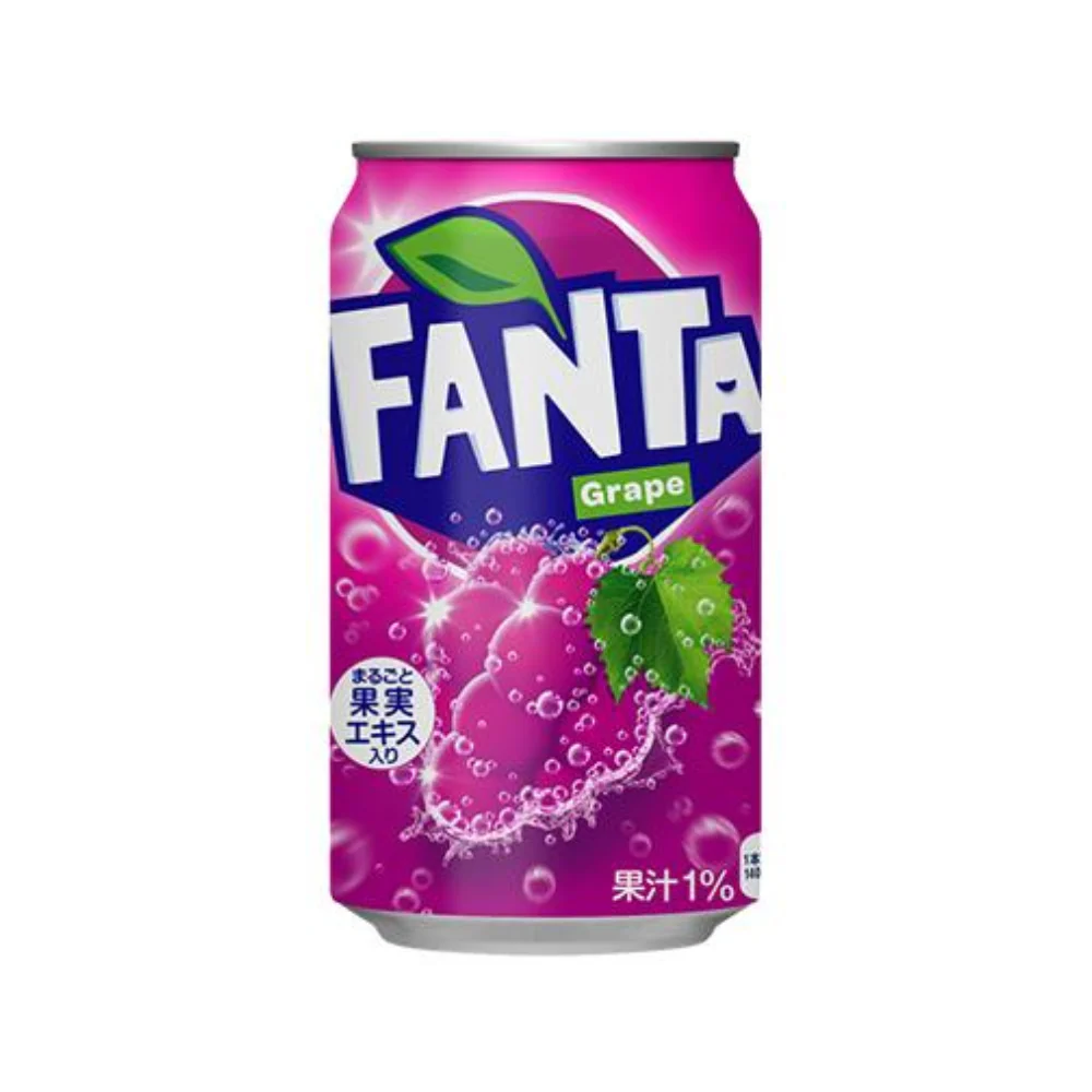 Fanta Grape Soda 350ml - Image 2