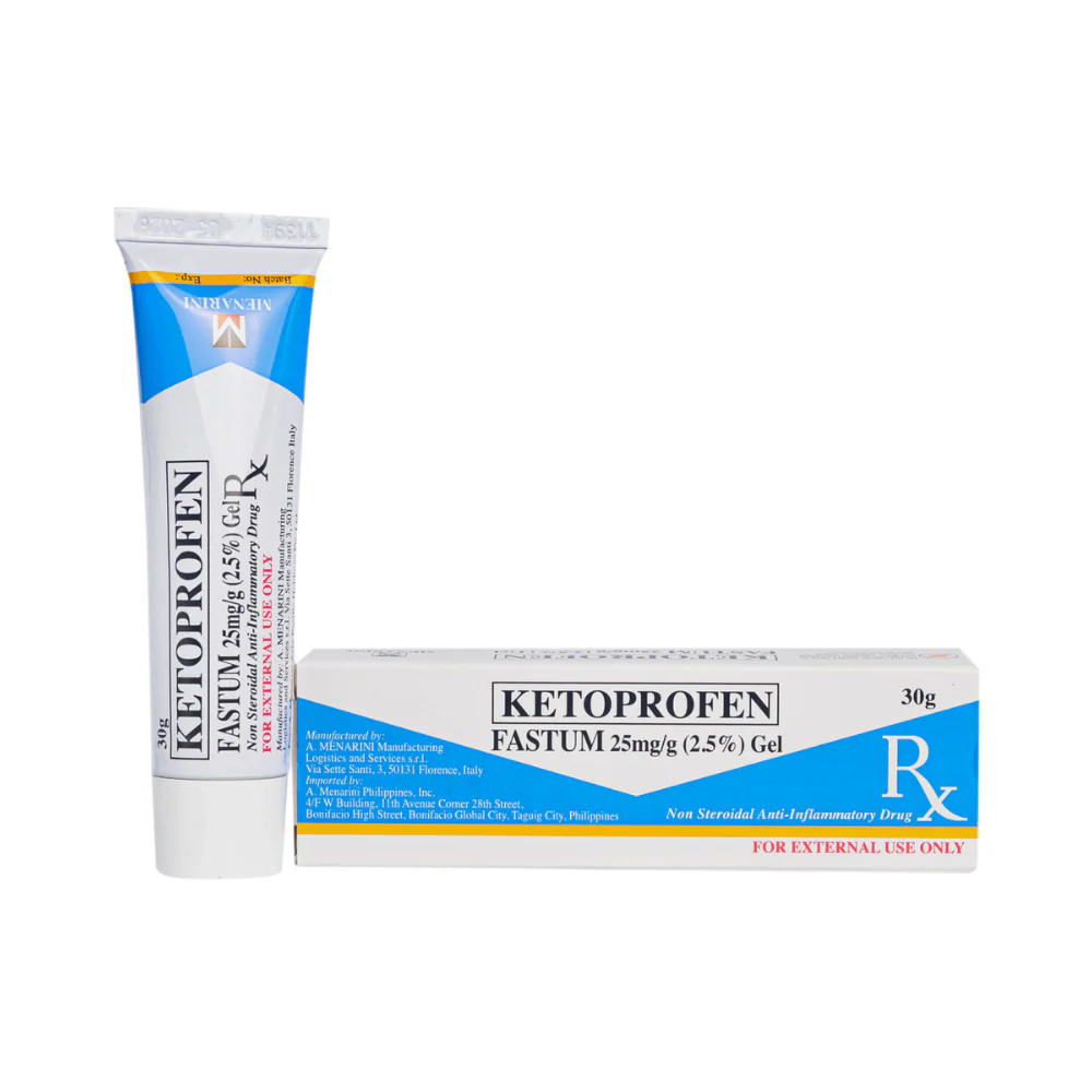 Fastum Ketoprofen 25mg/g 2.5% Gel 30g - Image 2