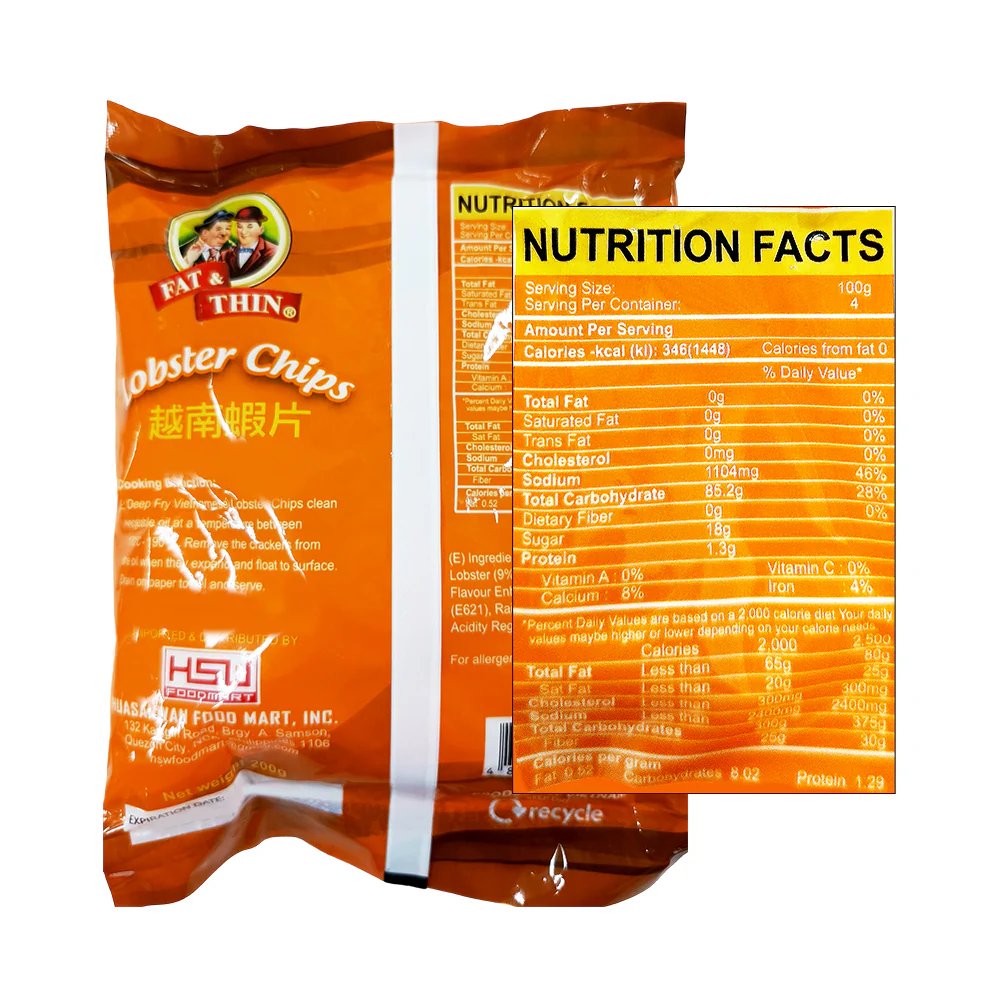 Fat & Thin Lobster Chips - Image 2