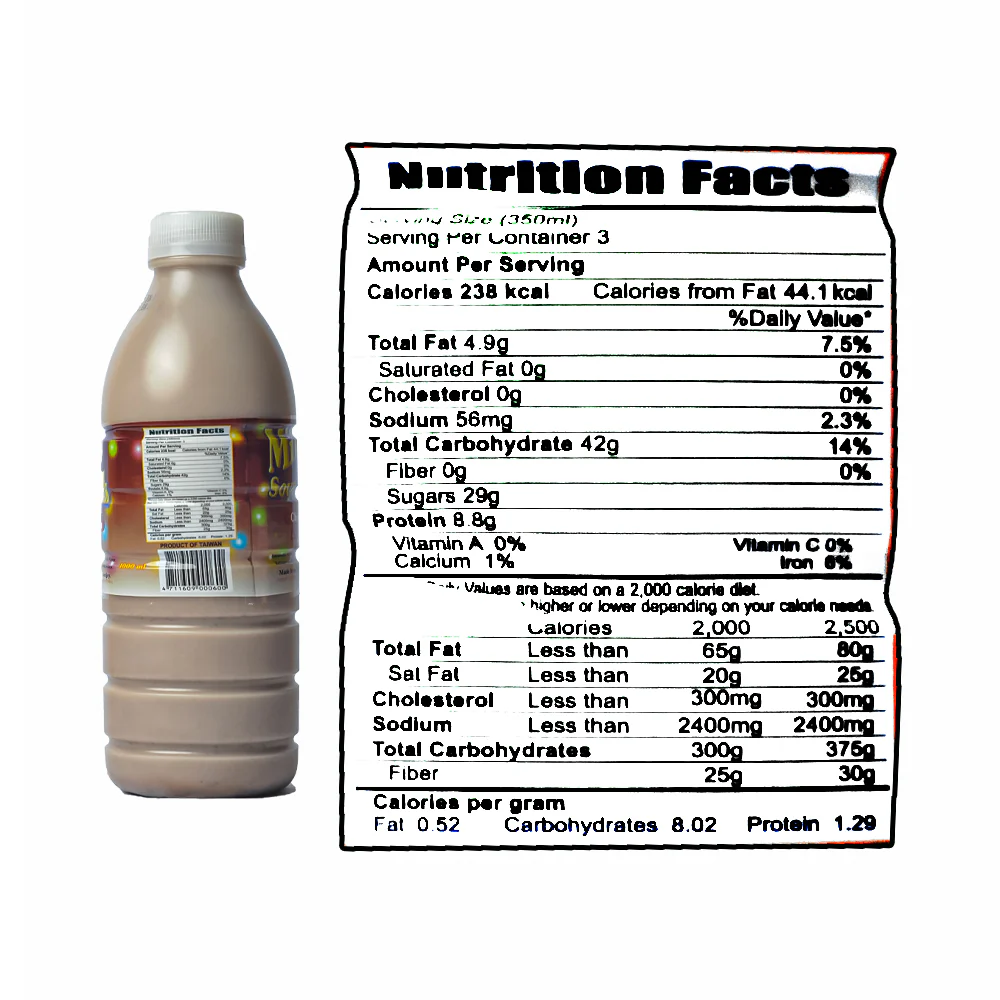 Fat & Thin Milky Soya Drink Chocolate 1L - Image 3