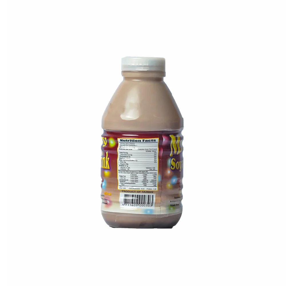 Fat & Thin Milky Soya Drink Chocolate 350ml - Image 2