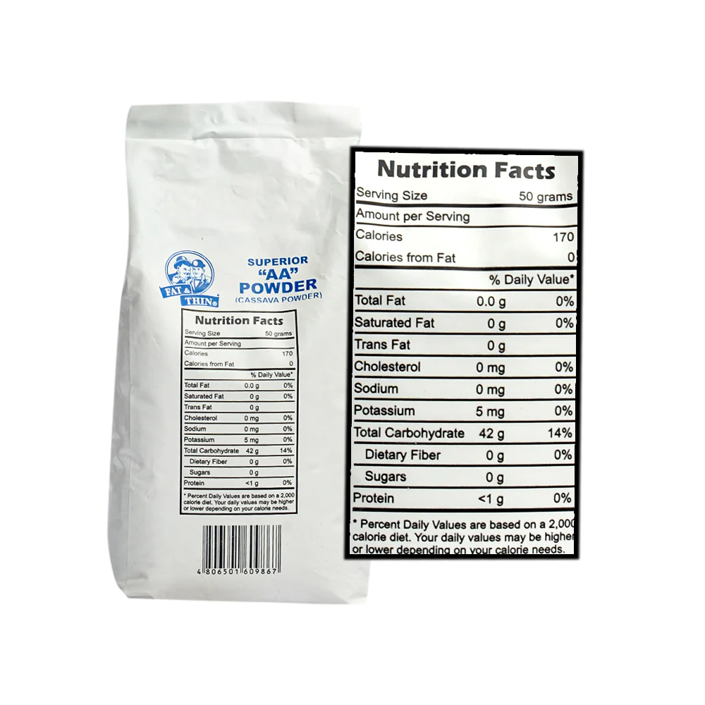 Fat & Thin Superior "AA" Cassava Powder 500g - Image 2