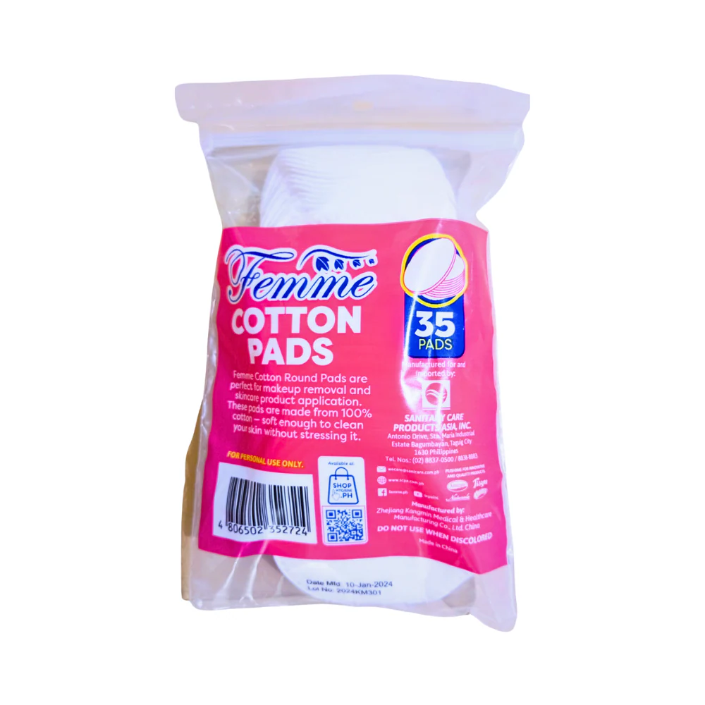 Femme Cotton Pads Round 35's - Image 2