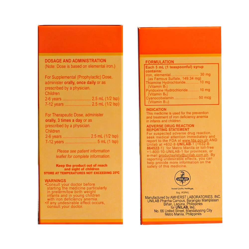 Ferlin Syrup 120ml - Image 2