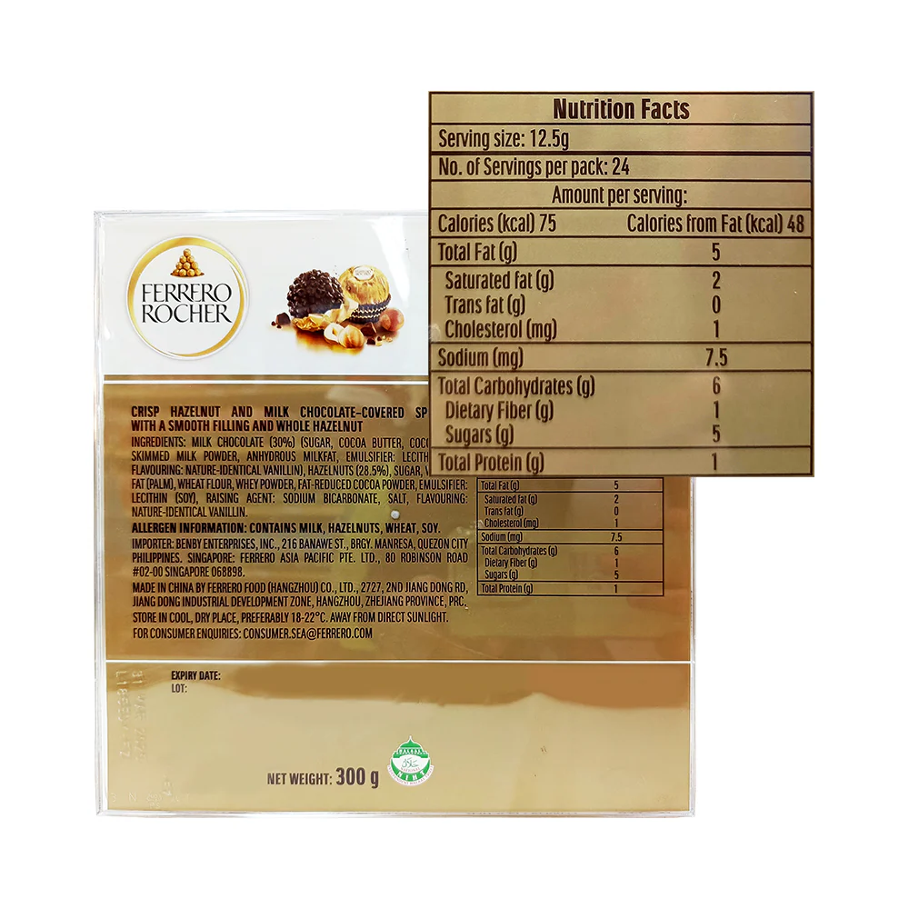 Ferrero Rocher Chocolate T24 300g - Image 2