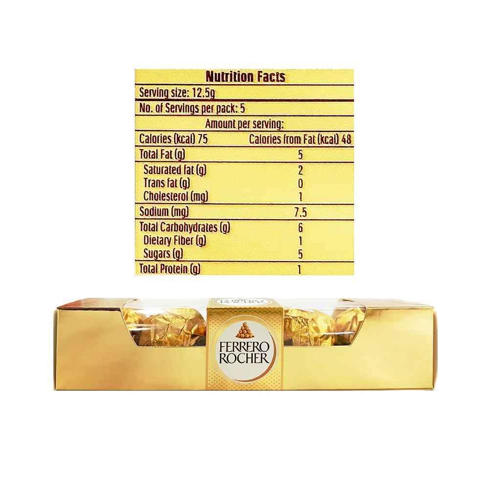 Ferrero Rocher Chocolate T5 62.5g - Image 2