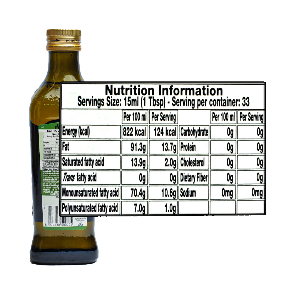 Filippo Berio Extra Virgin Olive Oil 500ml - Image 2