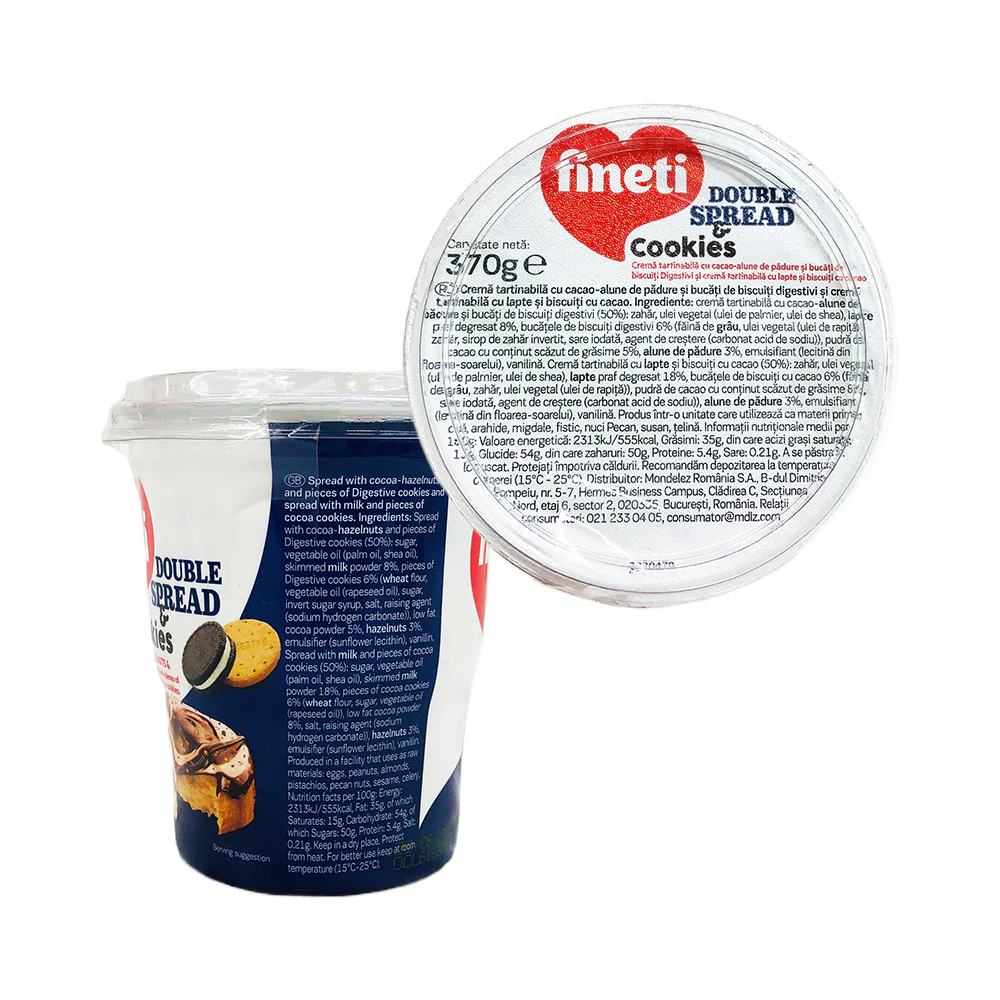 Fineti Hazelnut Double Spread 370g - Image 2