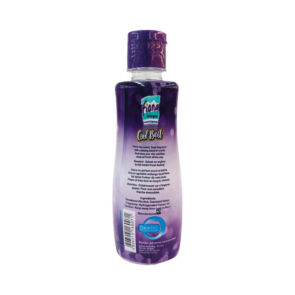 Fiona Cologne Flip Top Cool Burst 100ml - Image 2