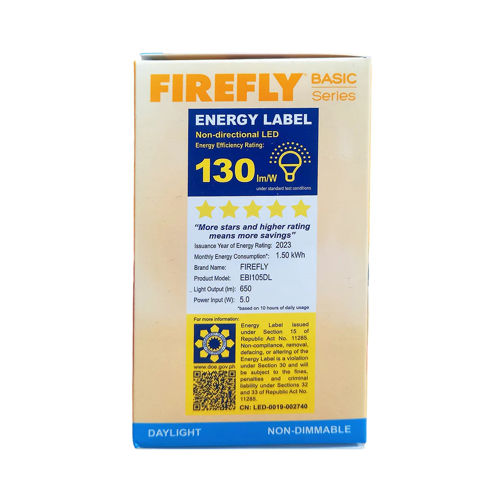 Firefly LED Bulb 5 Watts Daylight - Image 2